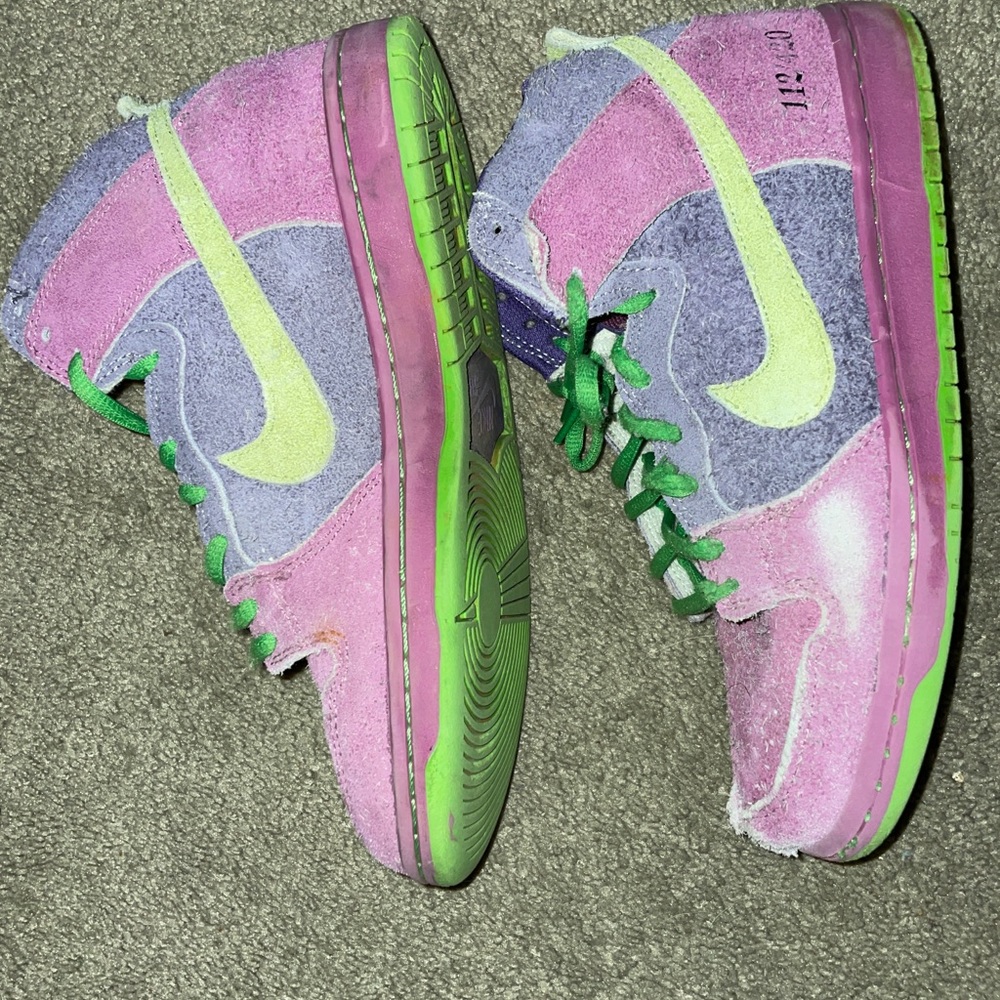 Nike dunk weird high size 7 used